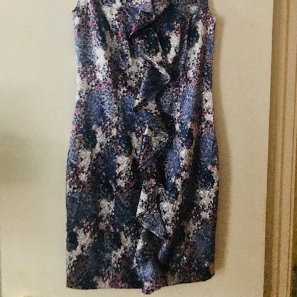 Purple Ruffle Dress - Picture 2 of 6